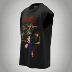 FOSSILS WORLD TOUR - Oversized Sleeveless T-Shirt