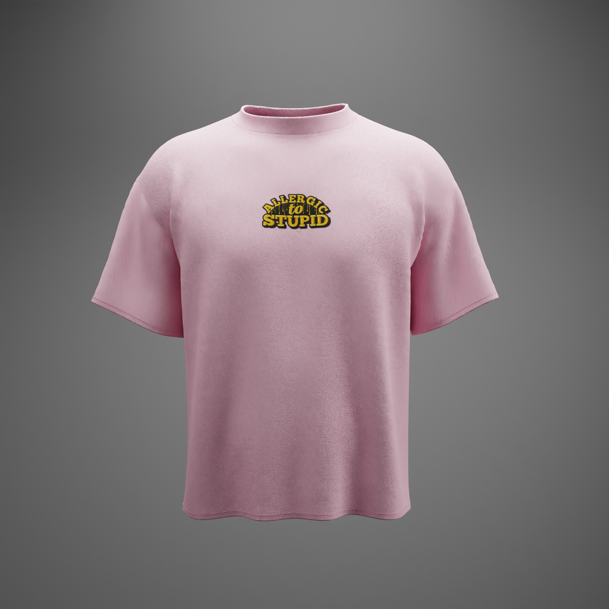 ALLERGIC TO STUPID – Oversized T-Shirt