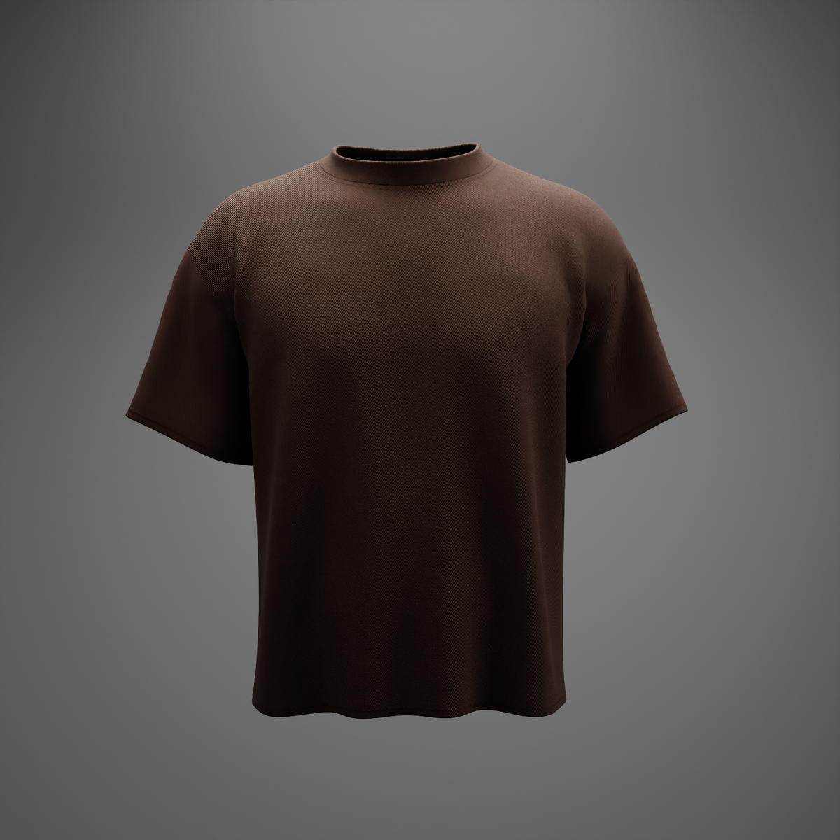 Earth Brown Oversized T-Shirt