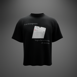 LOVE IS TEMPORARY, SNAPCHAT STAYS – Oversized T-Shirt