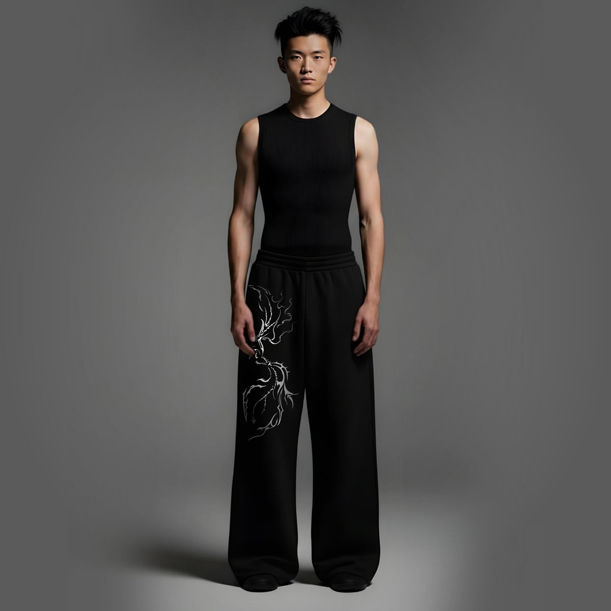 PHOENIX SURGE - Unisex Straight Fit Baggy Pants