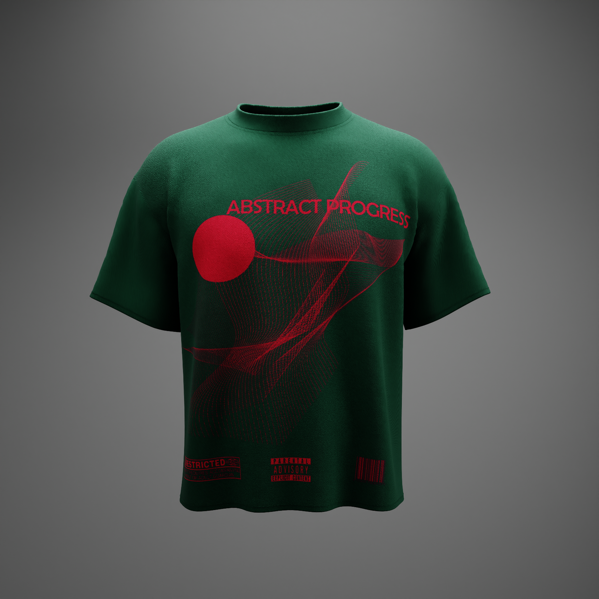 ABSTRACT PROGRESS – Oversized T-Shirt