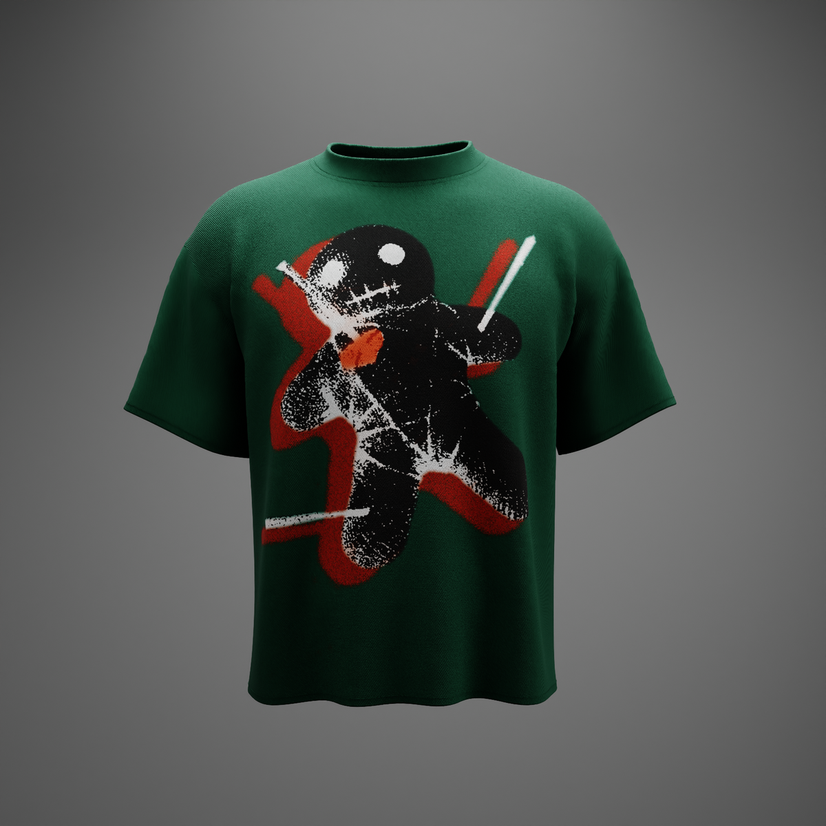 APPROACH WITH CAUTION – Oversized T-Shirt