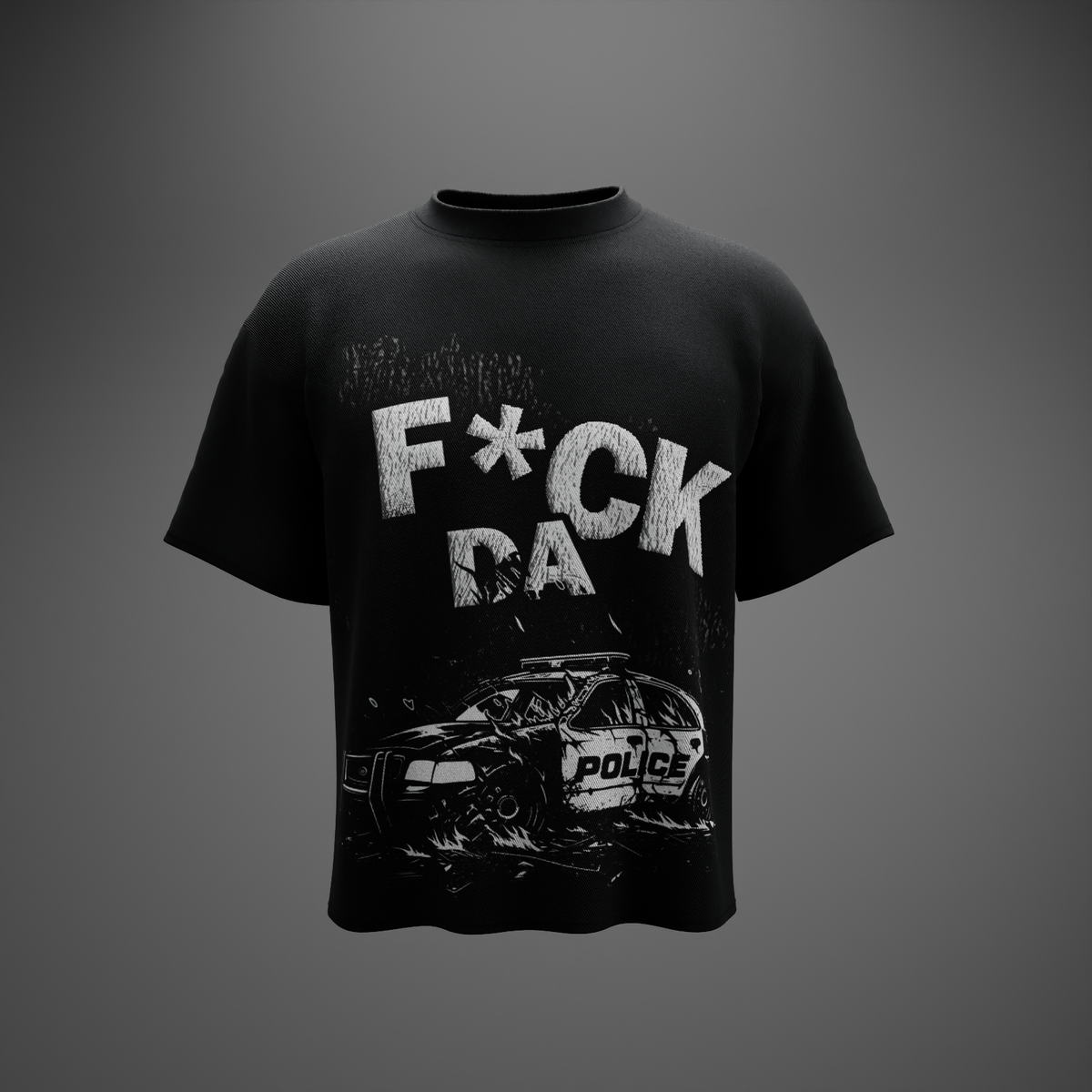 F*CK THE POLICE – Oversized T-Shirt