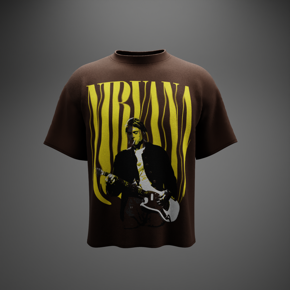 THE CLASSIC NIRVANA TEE – Oversized T-Shirt