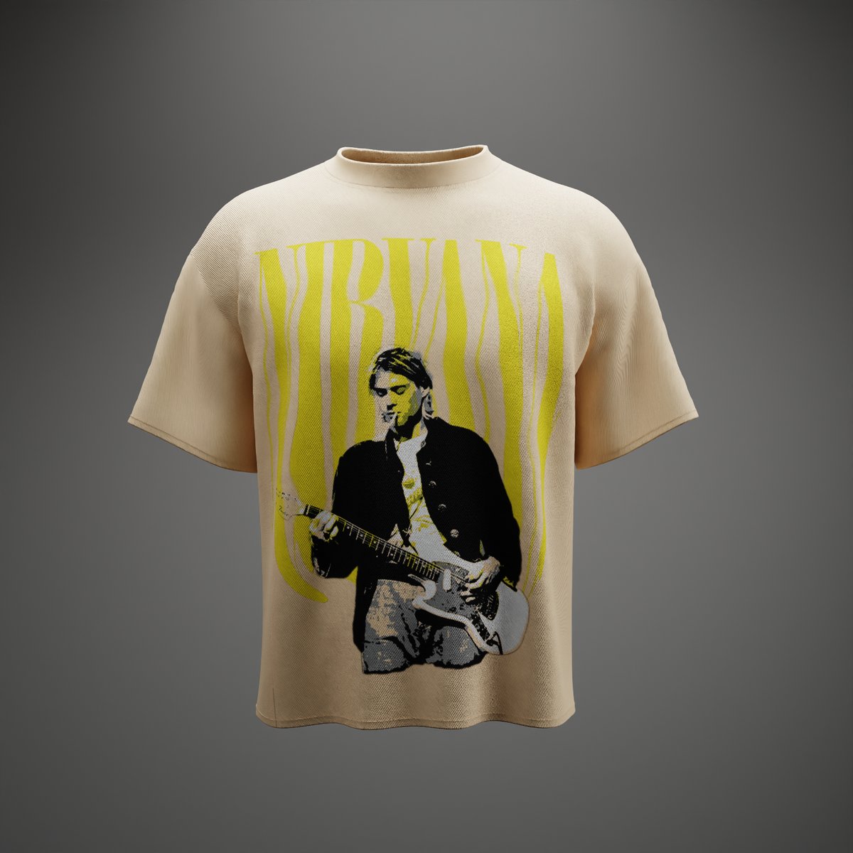 THE CLASSIC NIRVANA TEE – Oversized T-Shirt