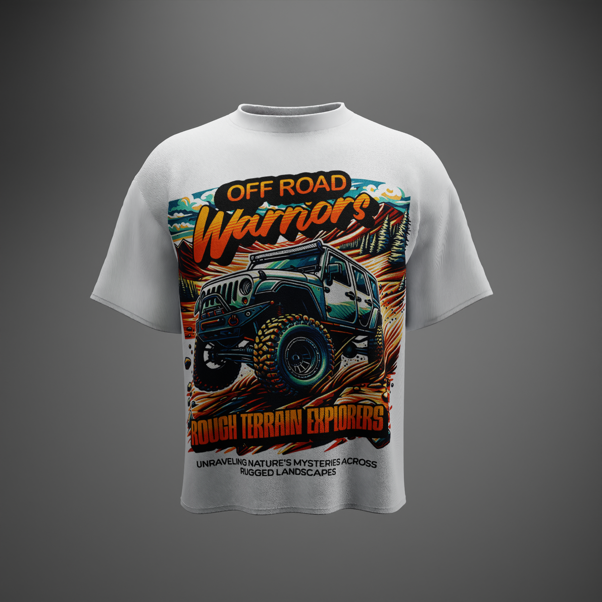 OFF ROAD WARRIORS – Oversized T-Shirt