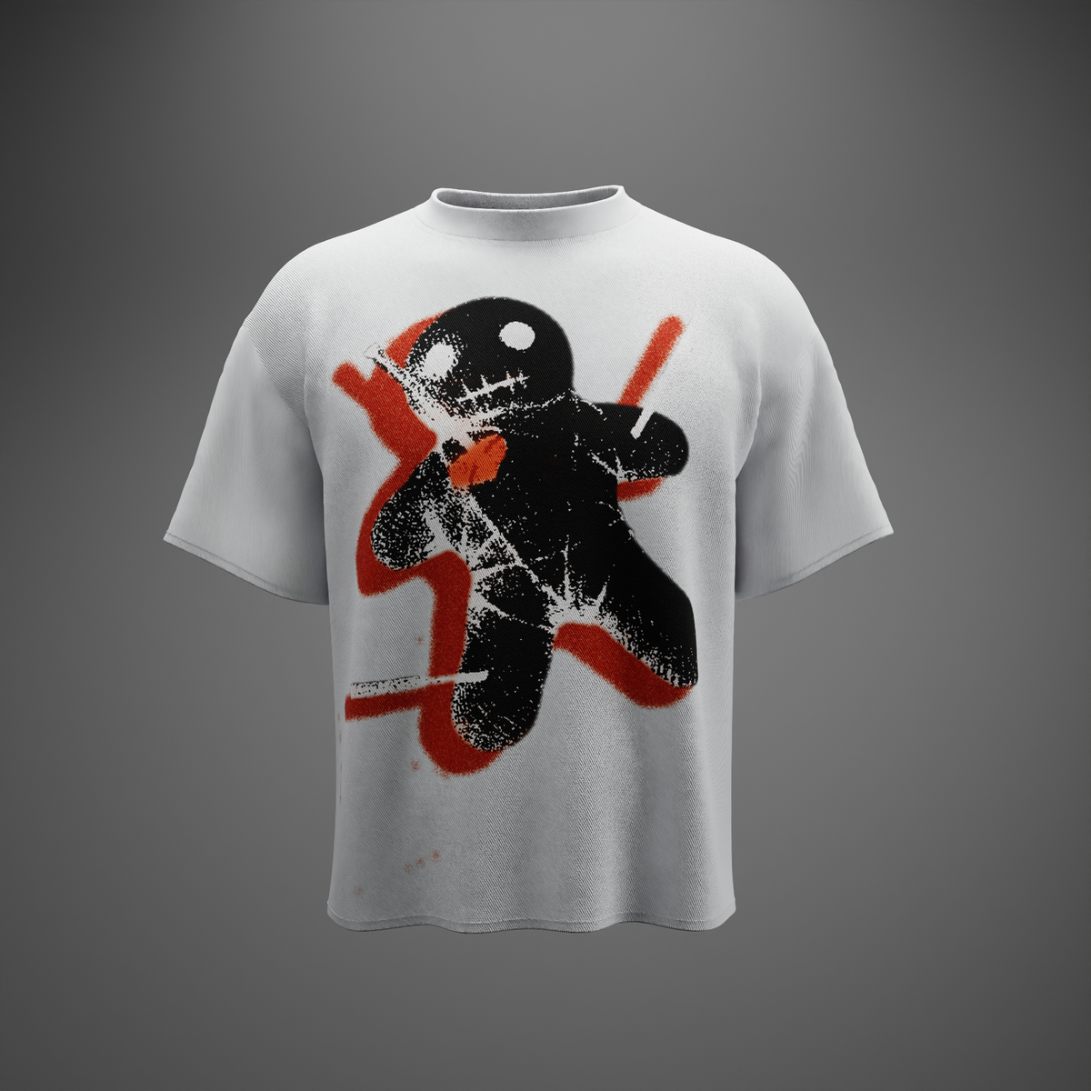 APPROACH WITH CAUTION – Oversized T-Shirt