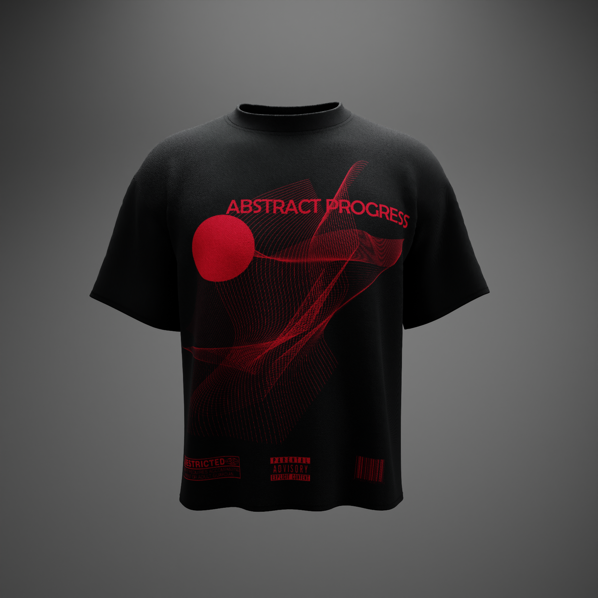 ABSTRACT PROGRESS – Oversized T-Shirt