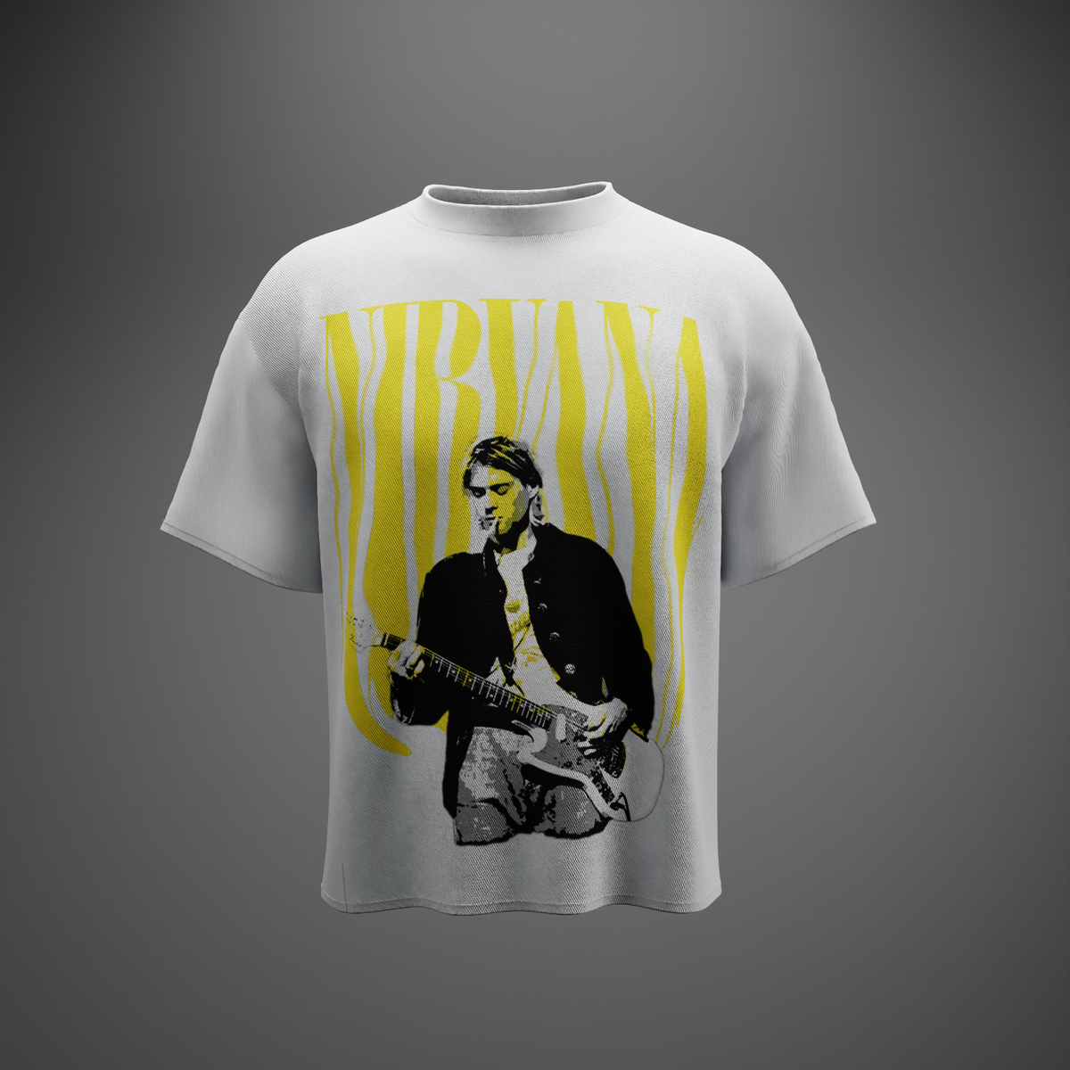 THE CLASSIC NIRVANA TEE – Oversized T-Shirt