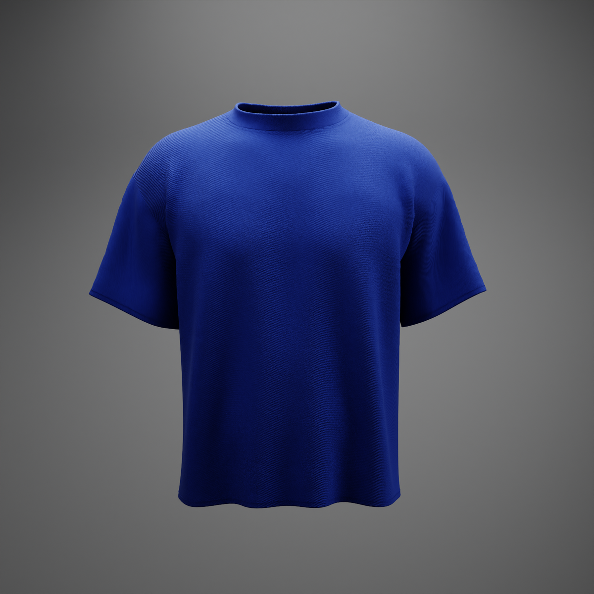 Deep Blue Oversized T-Shirt
