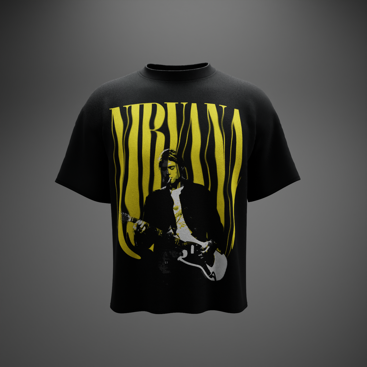 THE CLASSIC NIRVANA TEE – Oversized T-Shirt