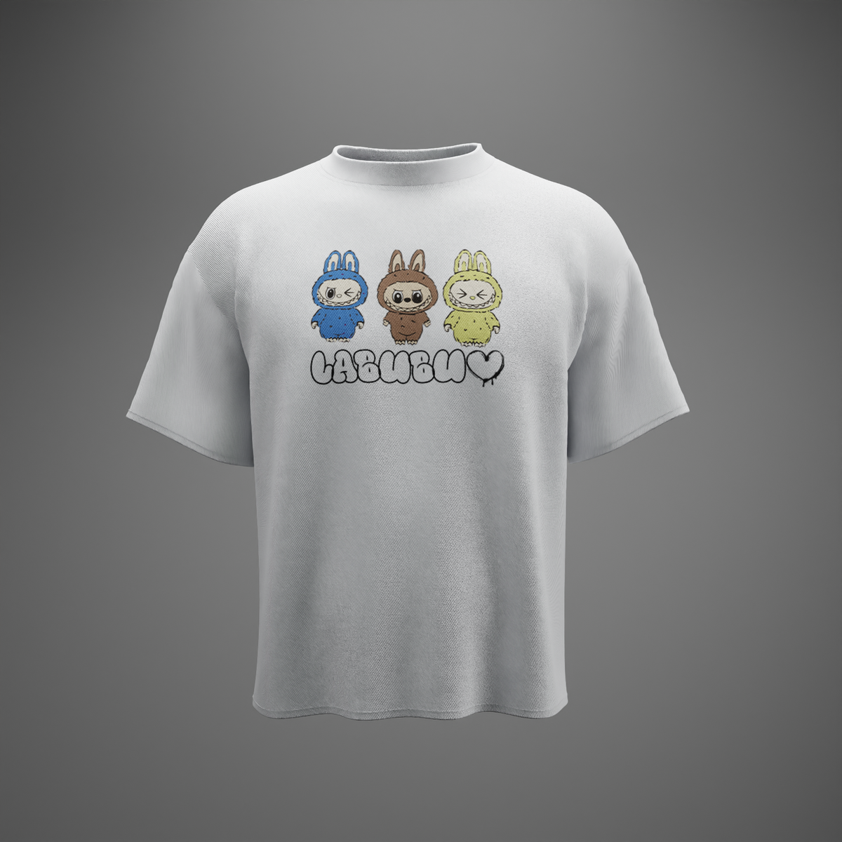 TROUBLE PACK LABUBU – Oversized T-Shirt