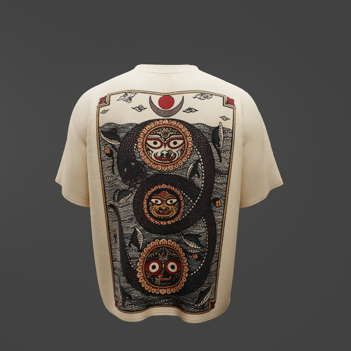 Jai Jagannath – Pattachitra Oversized T-Shirt