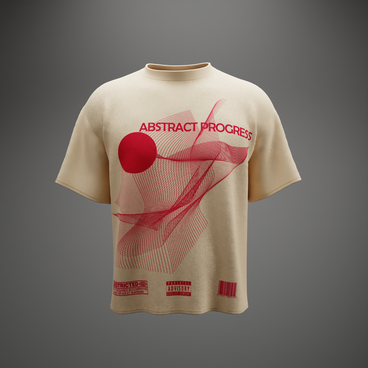 ABSTRACT PROGRESS – Oversized T-Shirt