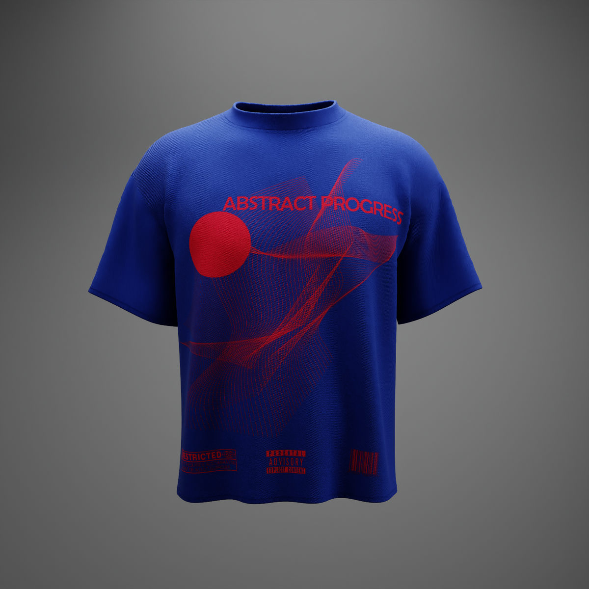 ABSTRACT PROGRESS – Oversized T-Shirt