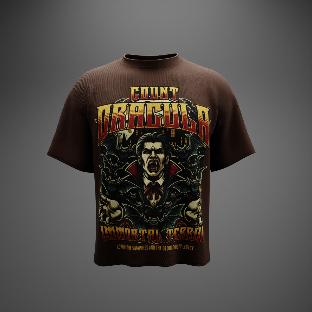 COUNT DRACULA – Oversized T-Shirt