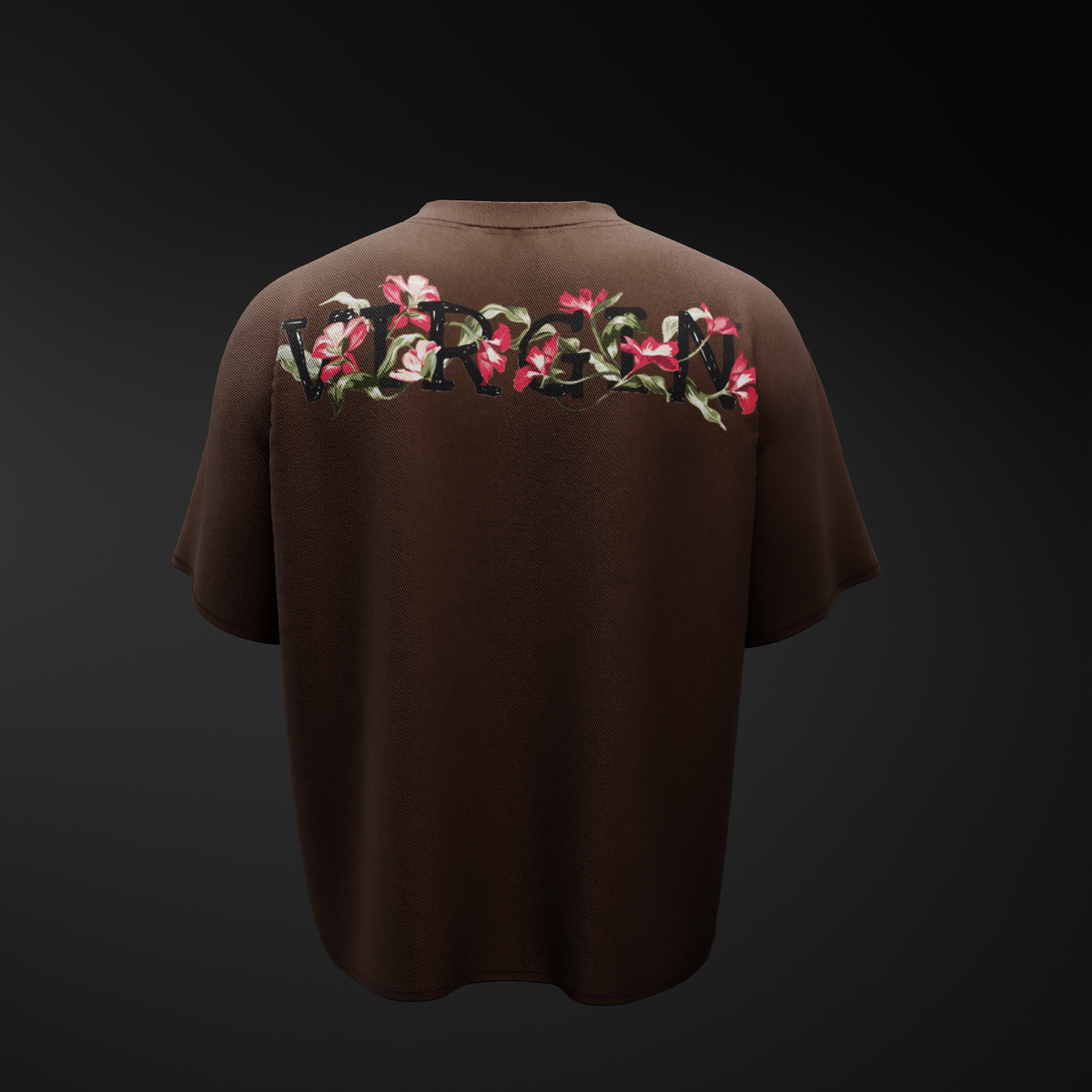 PLEASE BE GENTLE : The VIRGIN Tee – Oversized T-Shirt