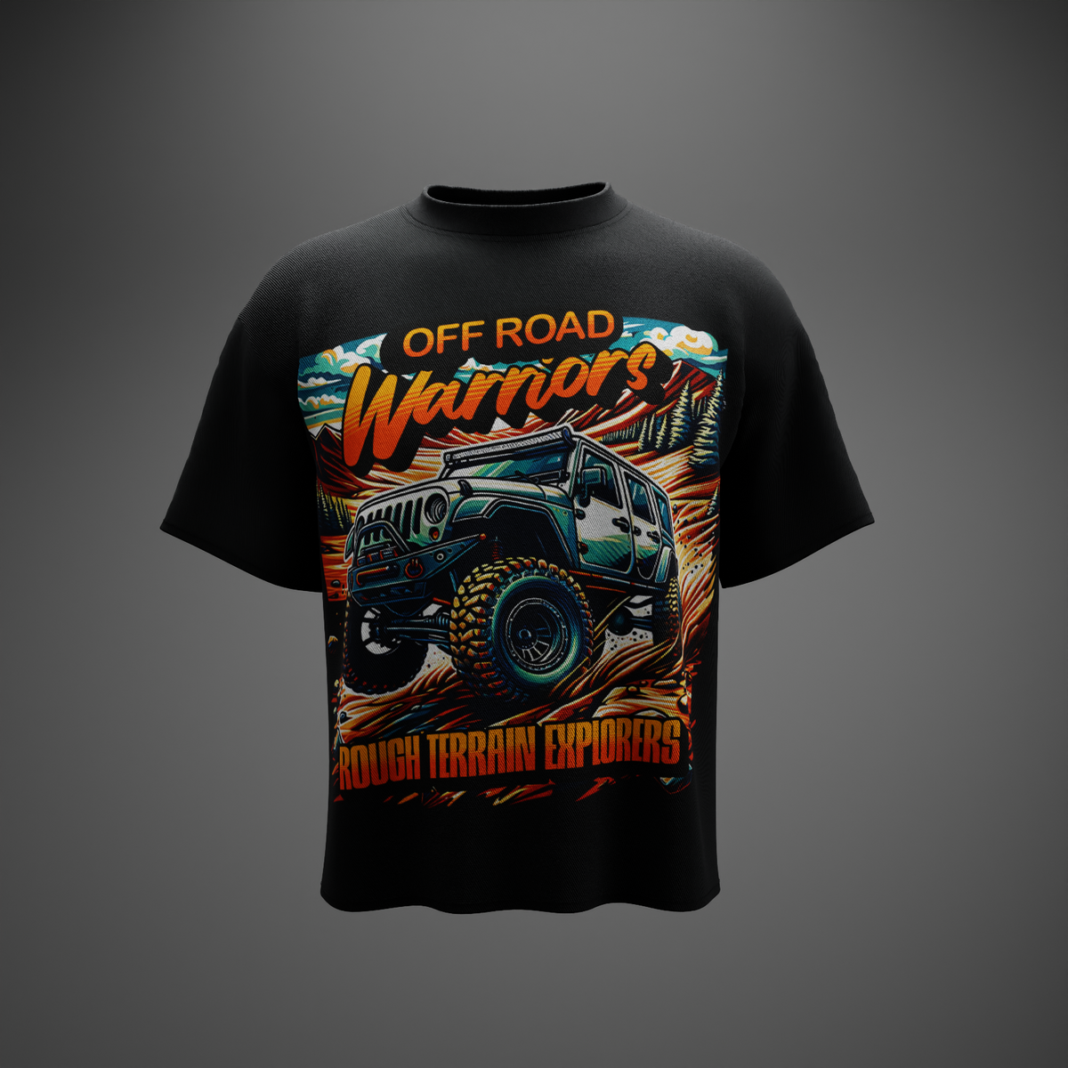 OFF ROAD WARRIORS – Oversized T-Shirt