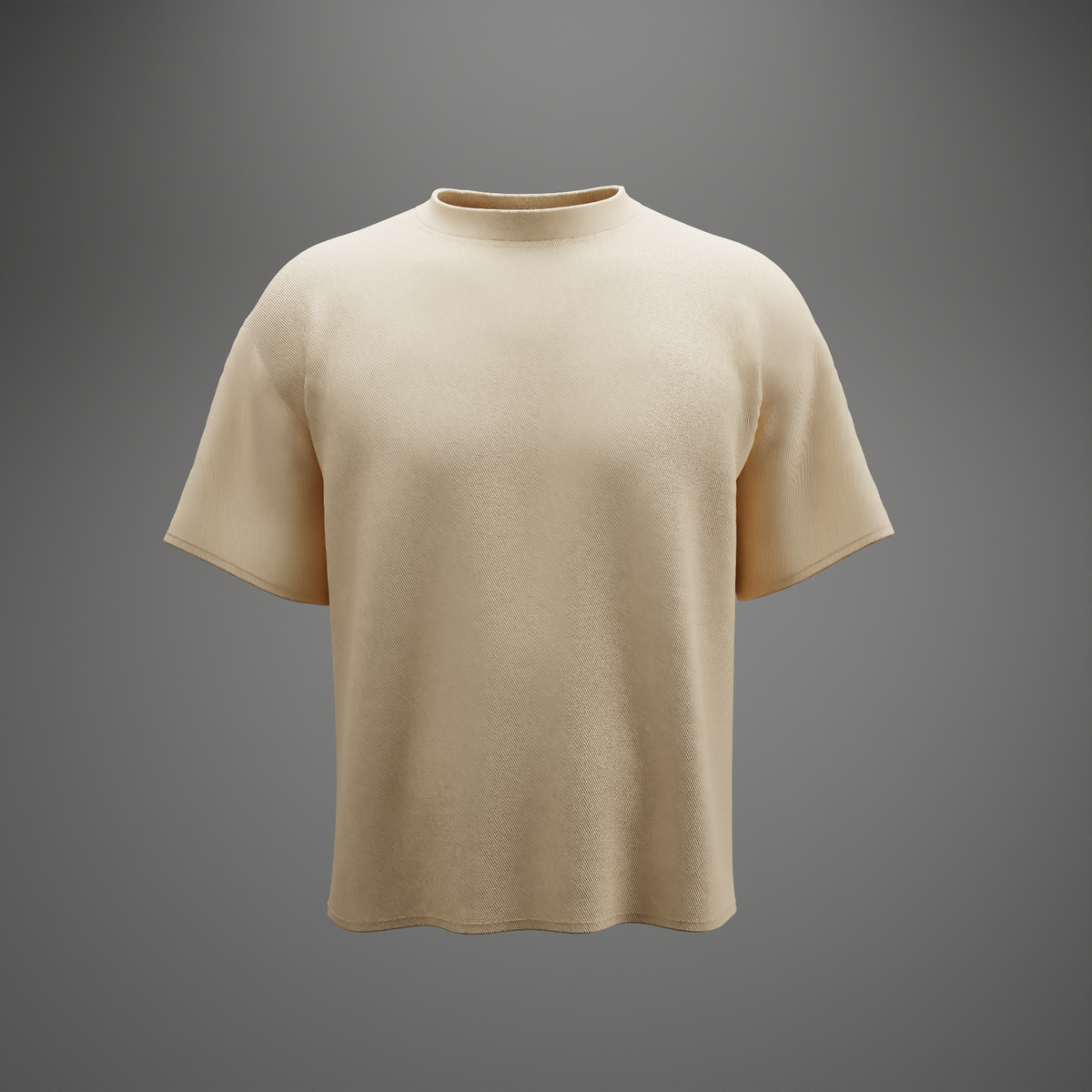 Soft Cream Oversized T-Shirt