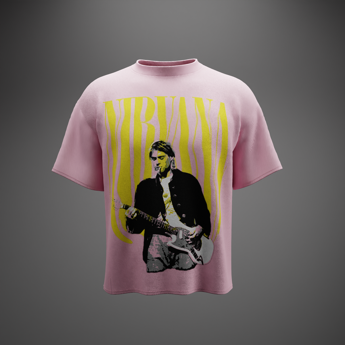 THE CLASSIC NIRVANA TEE – Oversized T-Shirt