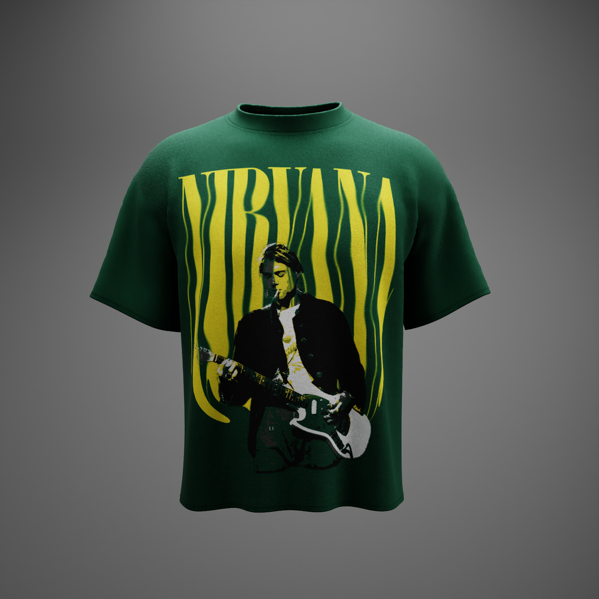 THE CLASSIC NIRVANA TEE – Oversized T-Shirt