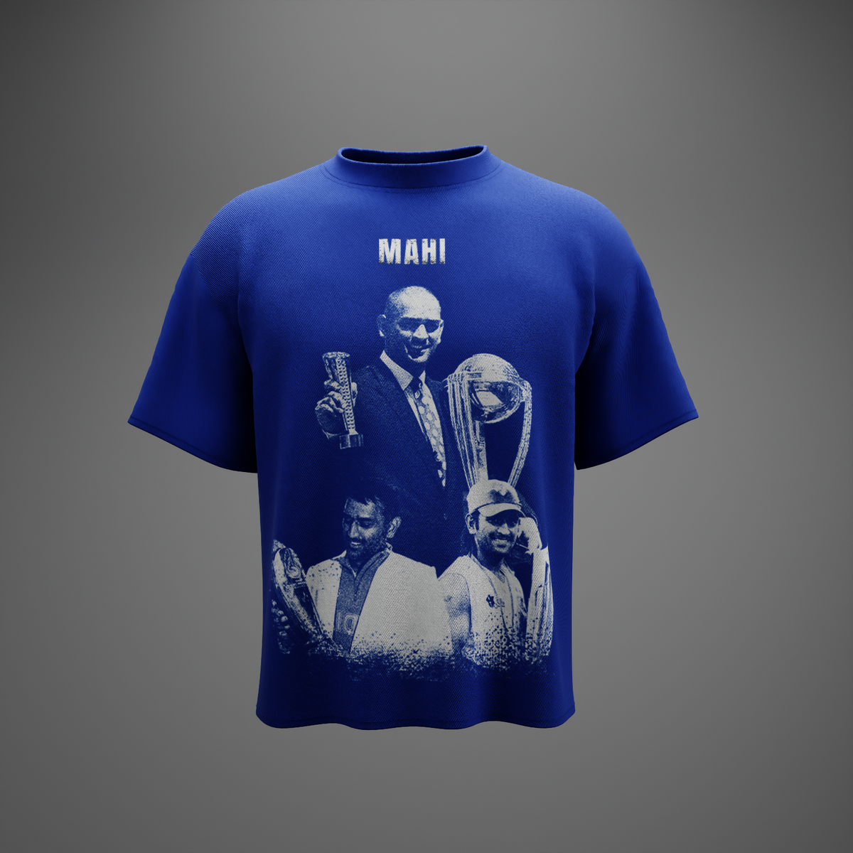 OUR MAHI – Champions Collage Oversized T-Shirt