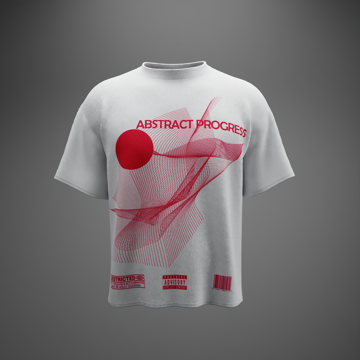 ABSTRACT PROGRESS – Oversized T-Shirt