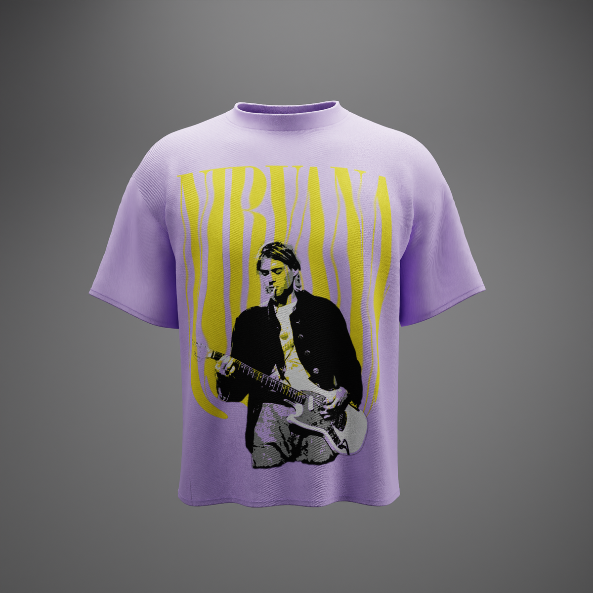 THE CLASSIC NIRVANA TEE – Oversized T-Shirt