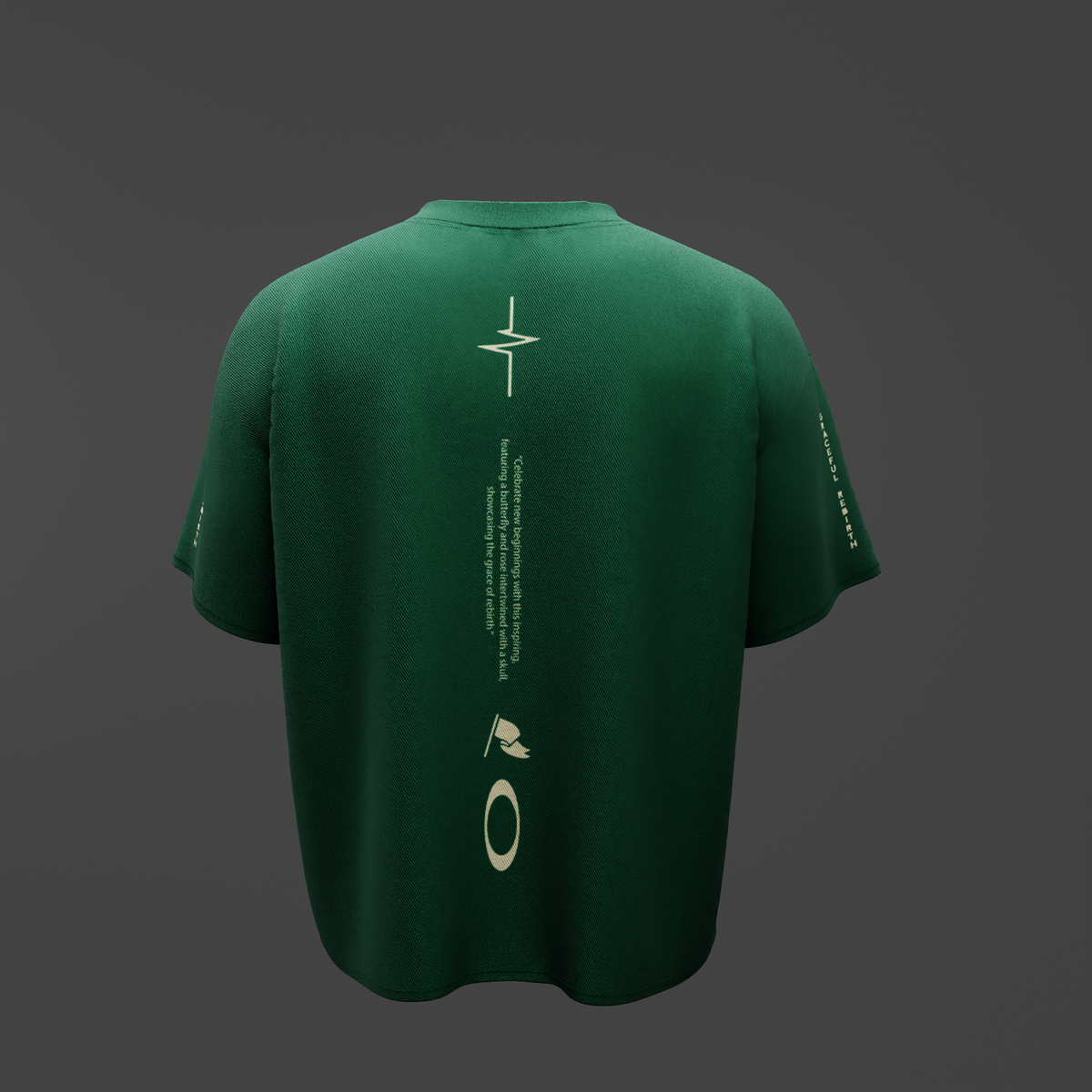 GRACEFUL REBIRTH – Oversized T-Shirt