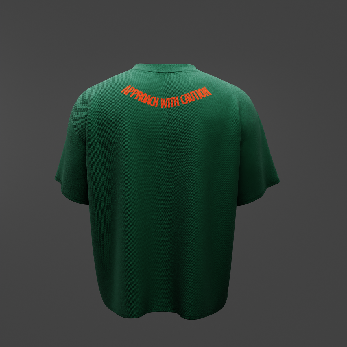 APPROACH WITH CAUTION – Oversized T-Shirt