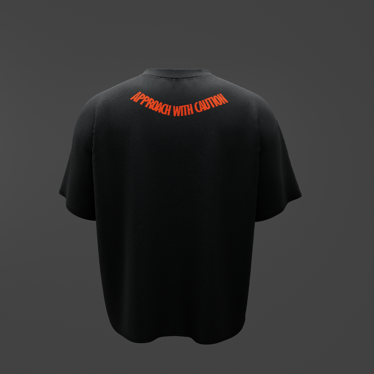 APPROACH WITH CAUTION – Oversized T-Shirt