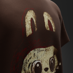 Chain’d Up Labubu – Oversized Graphic T-Shirt