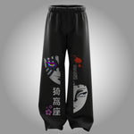 AKAZA SPLIT SOUL-Unisex Straight Fit Baggy Pants