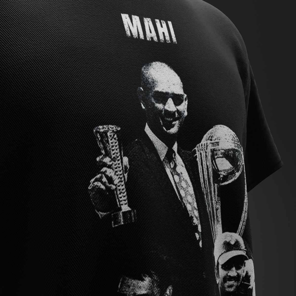 OUR MAHI – Champions Collage Oversized T-Shirt