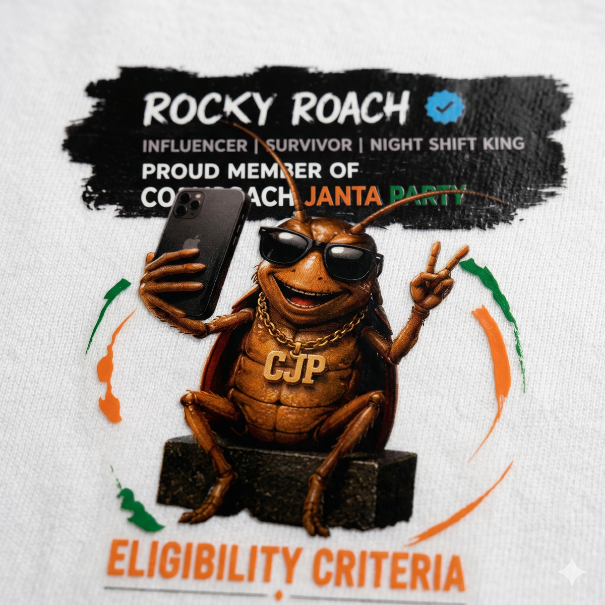 Rocky Roach CJP - Oversized T-Shirt