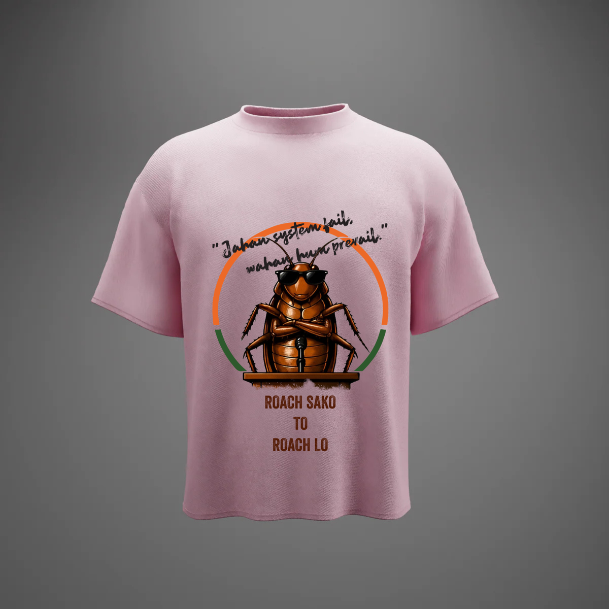 Roach Sako To Roach LoCJP - Oversized T-Shirt