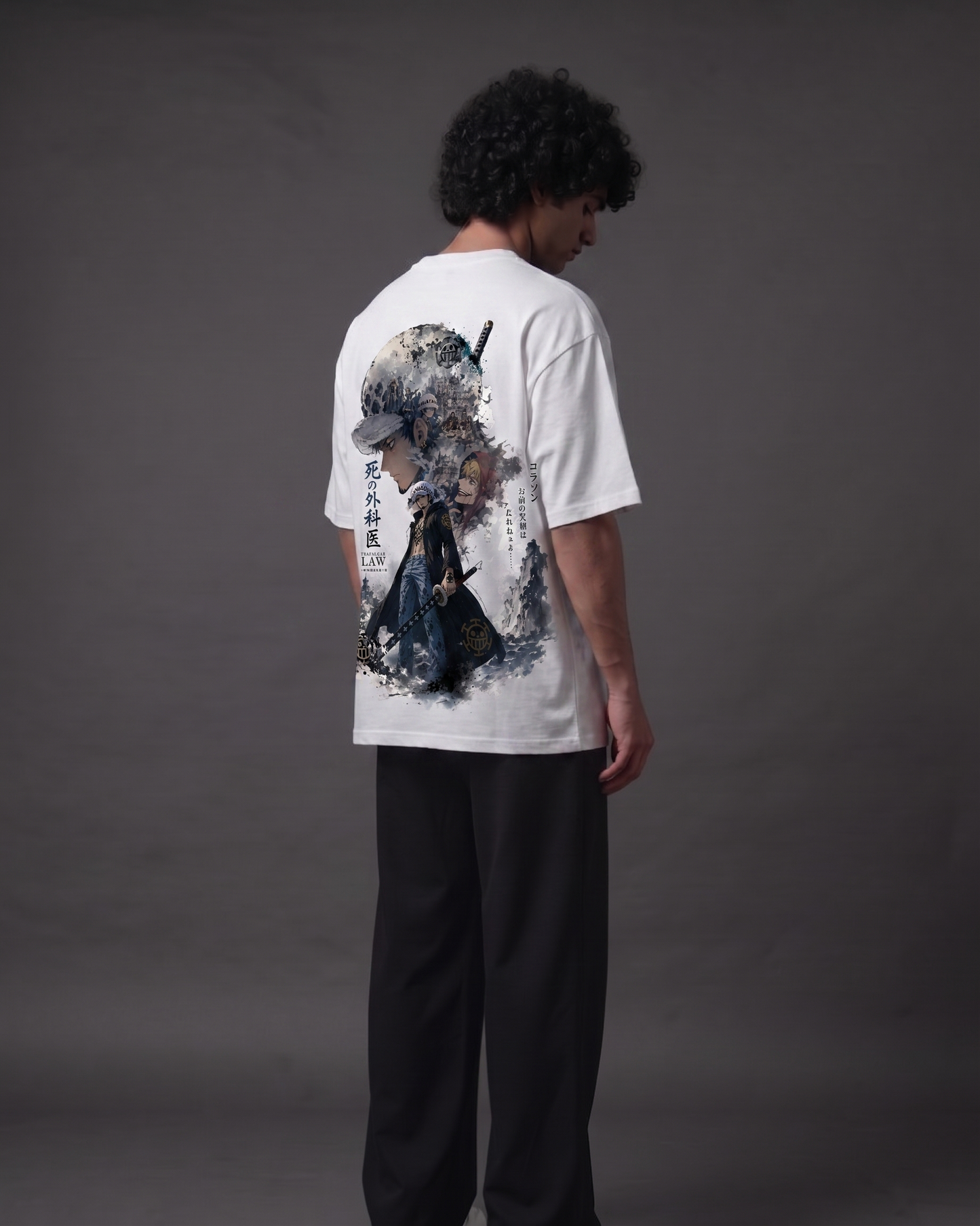 Trafalgar Law – Surgeon of Death Oversized Anime T-Shirt