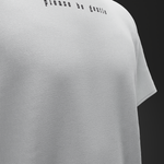 PLEASE BE GENTLE : The VIRGIN Tee – Oversized T-Shirt