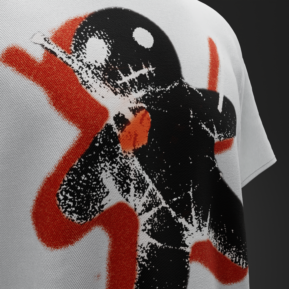 APPROACH WITH CAUTION – Oversized T-Shirt