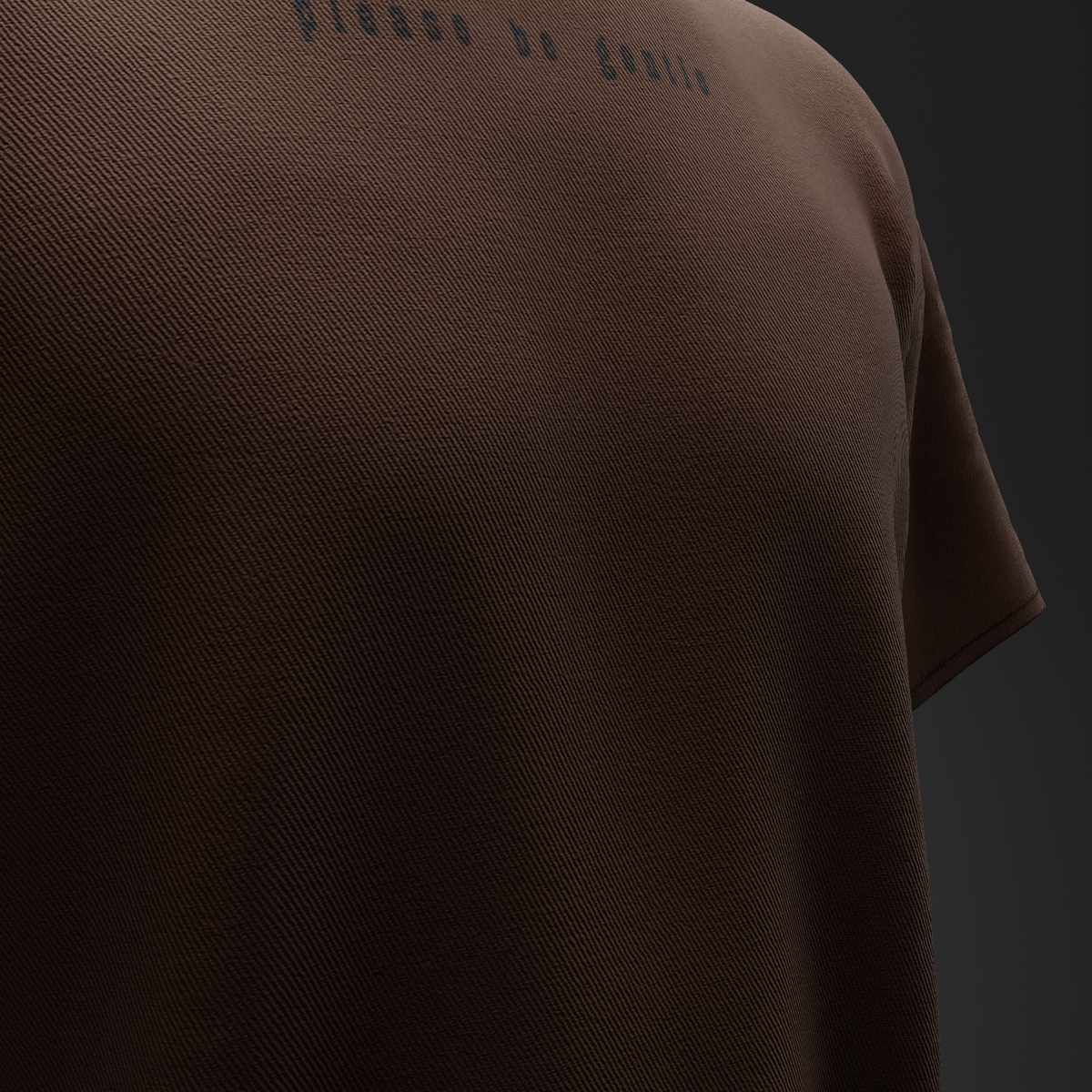 PLEASE BE GENTLE : The VIRGIN Tee – Oversized T-Shirt