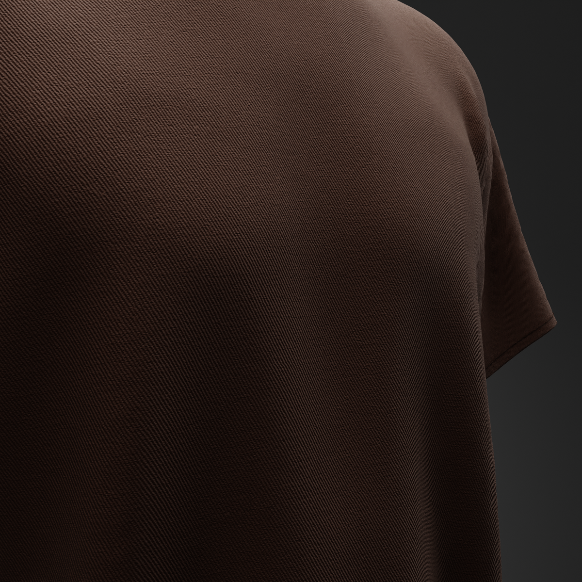 Earth Brown Oversized T-Shirt