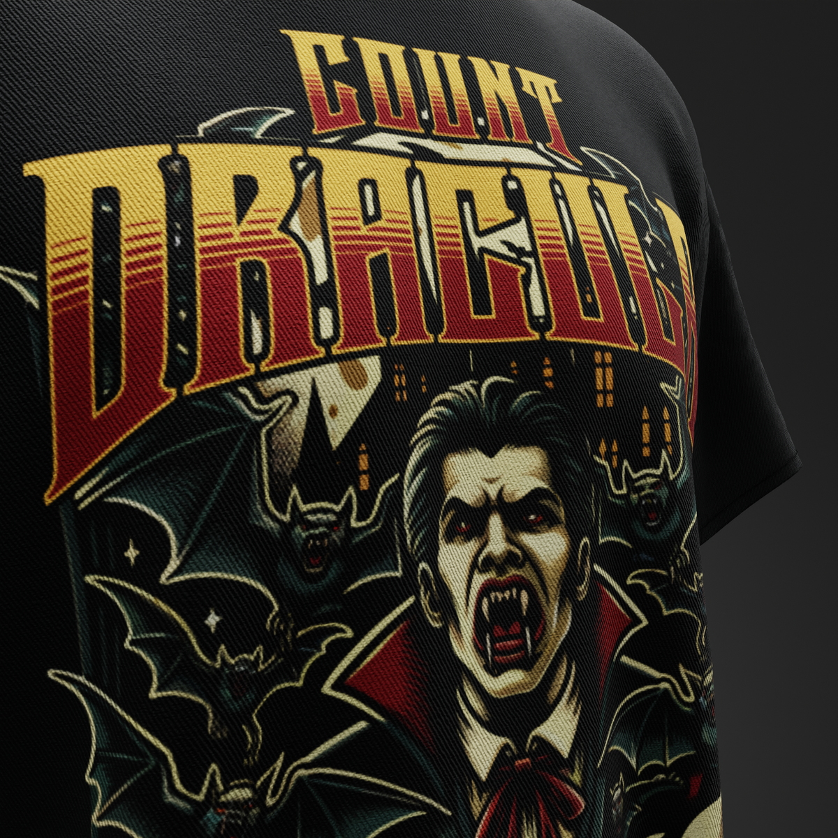 COUNT DRACULA – Oversized T-Shirt