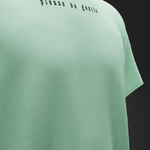 PLEASE BE GENTLE : The VIRGIN Tee – Oversized T-Shirt