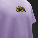 ALLERGIC TO STUPID – Oversized T-Shirt