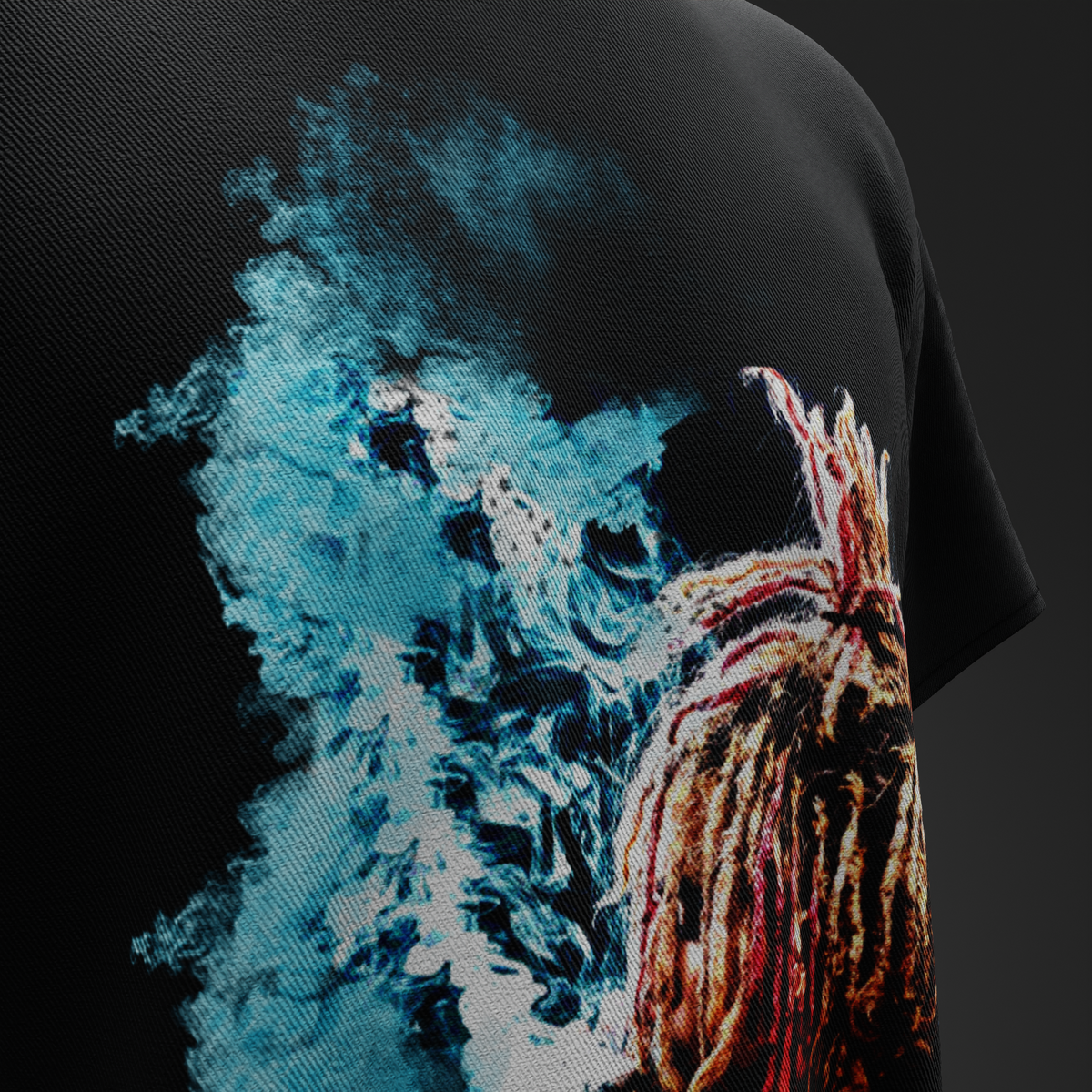 Blowin’ Smoke – Lil Pump Aura Oversized T-Shirt