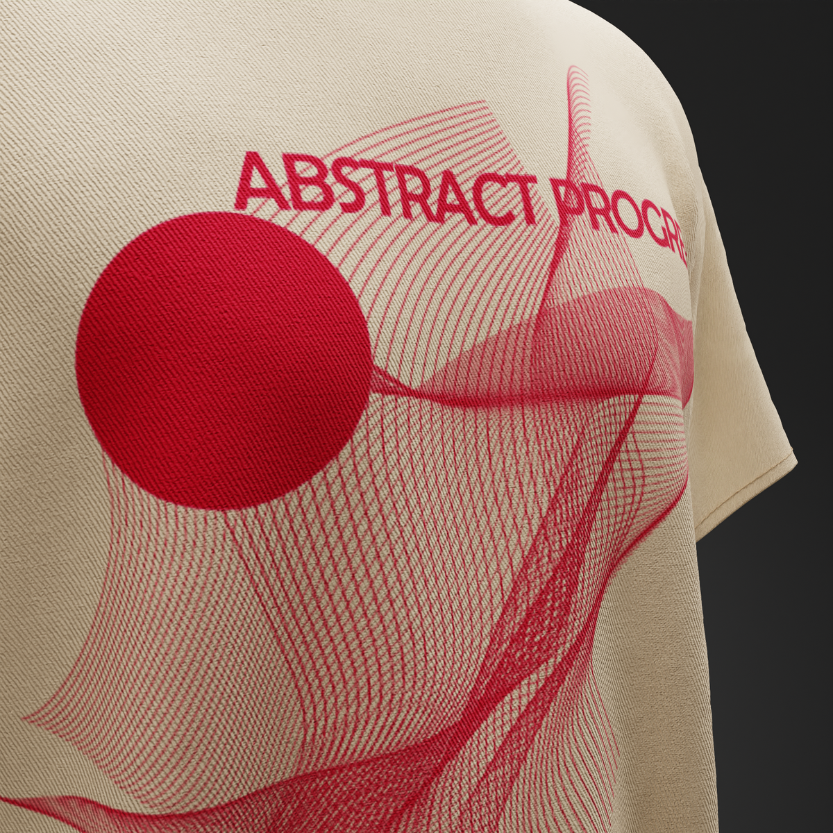 ABSTRACT PROGRESS – Oversized T-Shirt