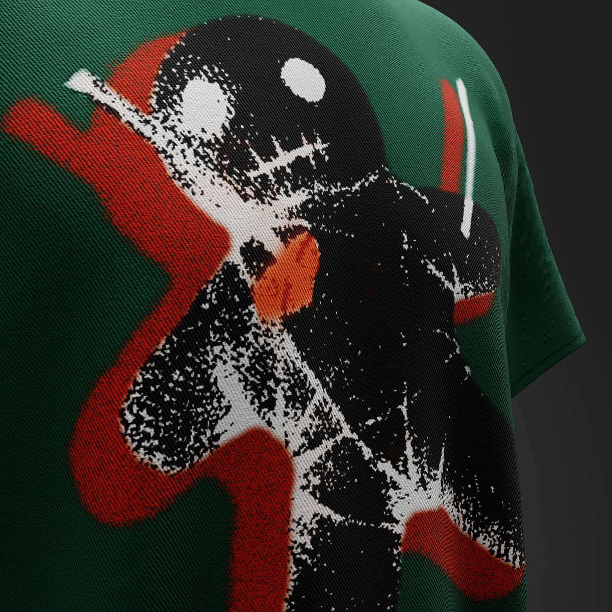 APPROACH WITH CAUTION – Oversized T-Shirt