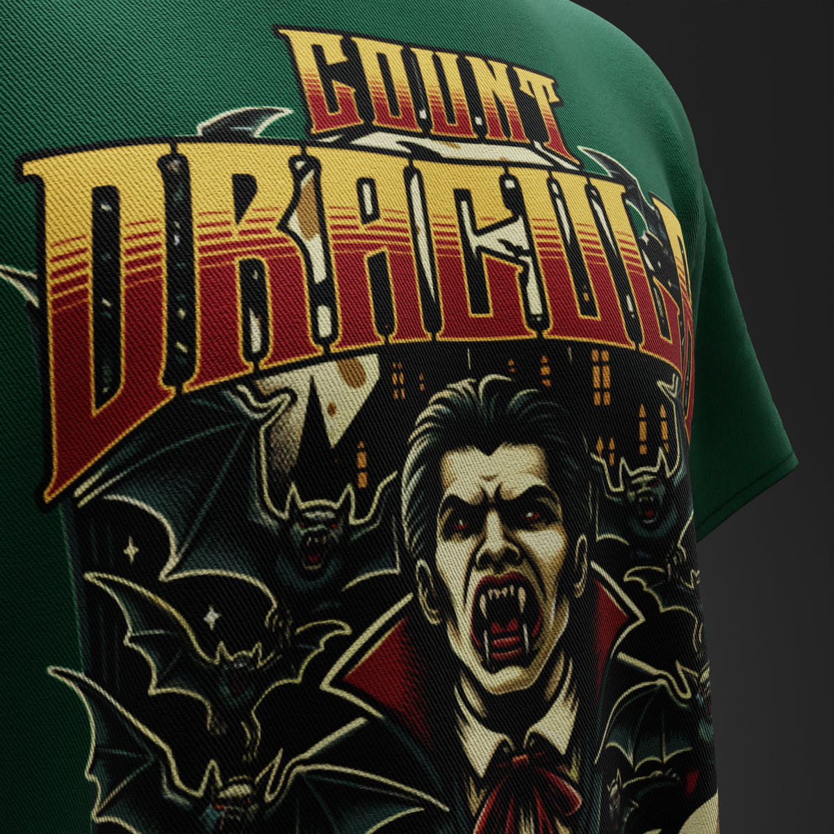 COUNT DRACULA – Oversized T-Shirt