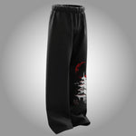 CRIMSON PAGODA - Unisex Straight Fit Baggy Pants